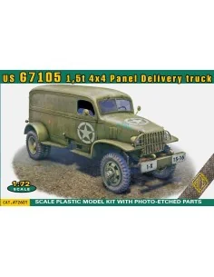 US G7105 1, 5t 4x4 Panel Delivery truck, 1/72 - ACE ACE72601