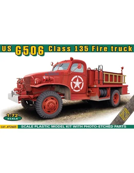 US G506 Class 135 Fire truck, 1/72 - ACE ACE72603
