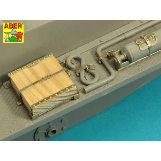 Pz.Kpfw. I, Ausf.A/B (Sd.Kfz. 101) Tool & Equipment holders, 1/16 -...
