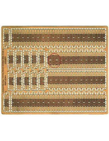 PE-Tracks for T-34 (model 1942) 550mm wide winter tracks (Red Sormo...