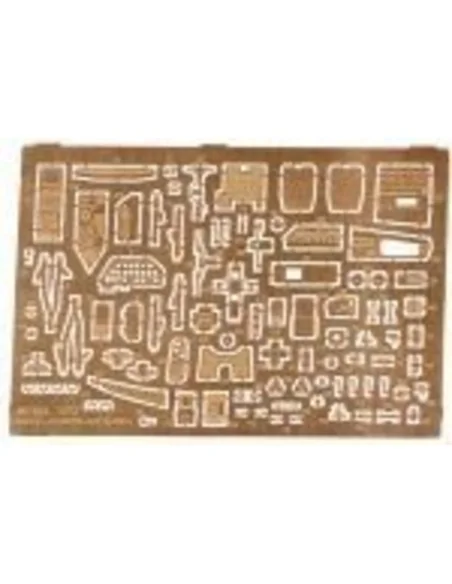 photo-etched set Mi-24A cockpit interior, 1/72 - ACE PE7259