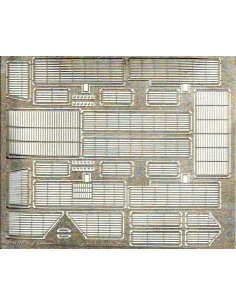 Photo-etched set slat armor for BTR-70 for ACE kits, 1/72 - ACE PE7263