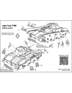 [NO_DESC] Photo-etched set -60 add on armor, for ACE kit, 1/72 - AC...