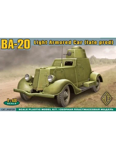 BA-20 light armored car, late prod., 1/48 - ACE ACE48109