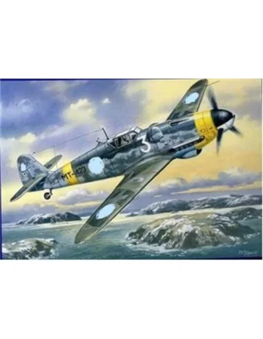 Messerschmitt Bf 109G-6/R3 (Finish AirForce), 1/48 - Unimodels UM432