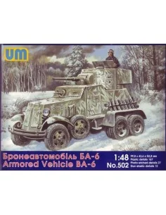 BA-6 Soviet armored vehicle, 1/48 - Unimodels UM502