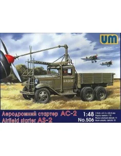 Airfield starter AS-2 on GAZ-AAA, 1/48 - Unimodels UM506