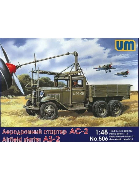 Airfield starter AS-2 on GAZ-AAA, 1/48 - Unimodels UM506