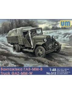 GAZ-MM-W Soviet truck, 1/72 - Unimodels UM512