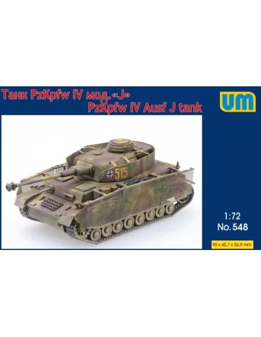 Panzer IV Ausf J tank, 1/72 - Unimodels UM548