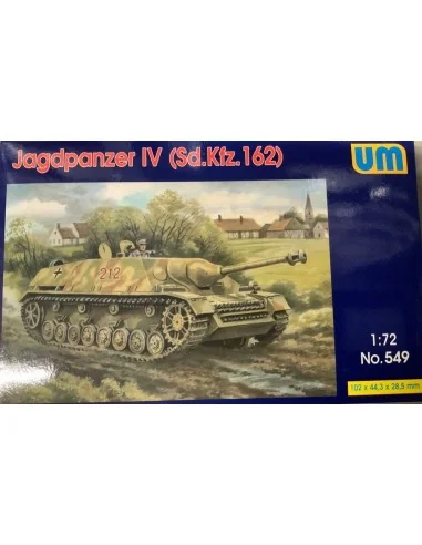 Jagdpanzer IV (Sd.Kfz.162), 1/72 - Unimodels UM549