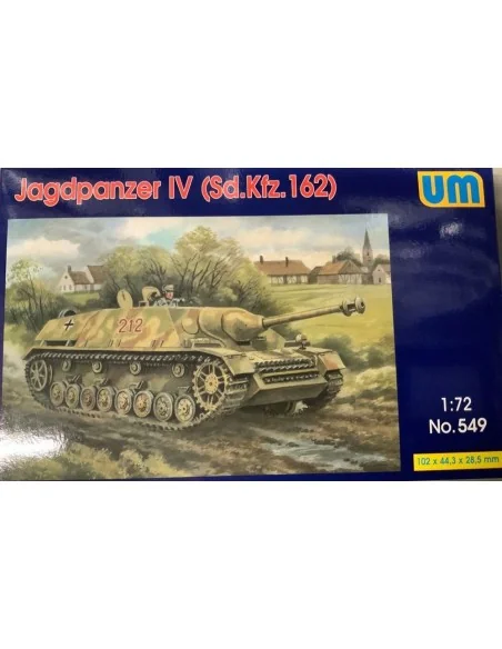 Jagdpanzer IV (Sd.Kfz.162), 1/72 - Unimodels UM549