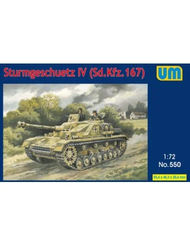 Sturmgeschutz IV (Sd.Kfz.167), 1/72 - Unimodels UM550