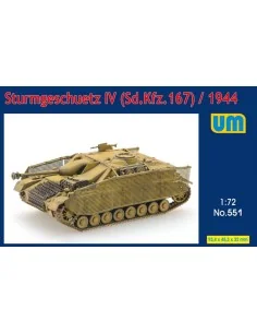 Sturmgeschutz IV (Sd.Kfz.167)/1944, 1/72 - Unimodels UM551