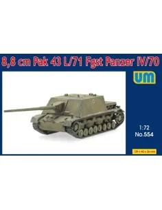 Panzer IV/70 8, 8cm Pak43L/71 Fgst, 1/72 - Unimodels UM554