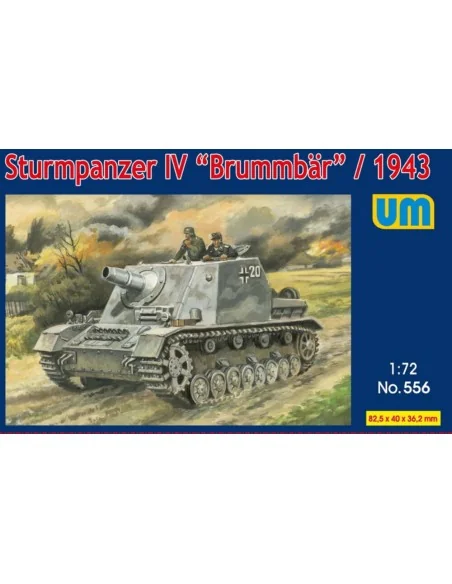 [NO_DESC] Sturmpanzer IV "Brummbar", 1943, 1/72 - Unimodels UM556