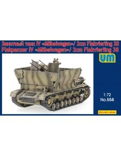 Flakpanzer IV Mobelwagen/2cm Flakvierling38, 1/72 - Unimodels UM558
