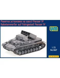 Raketenwerfer auf Fahrgestell Pz.Kpfw IV, 1/72 - Unimodels UM567
