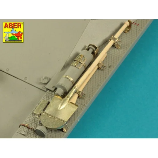 Pz.Kpfw. I, Ausf.A/B (Sd.Kfz. 101) Tool & Equipment holders, 1/16 -...