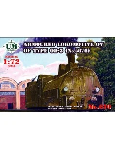 Armored locomotive OV of type OB-3, 1/72 - Unimodels UMT610