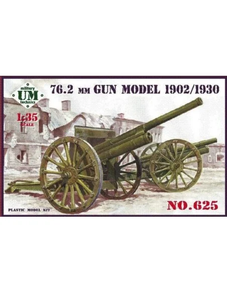 76, 2mm gun, model 1902/1930, 1/35 - Unimodels UMT625