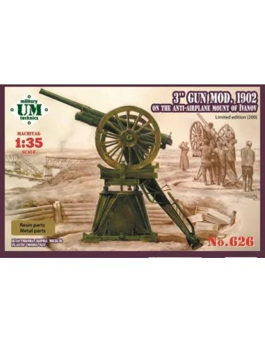 3 inch gun, model 1902/ Limited edition, 1/35 - Unimodels UMT626