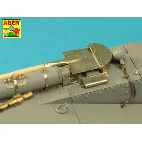Pz.Kpfw. I, Ausf.A/B (Sd.Kfz. 101) Tool & Equipment holders, 1/16 -...