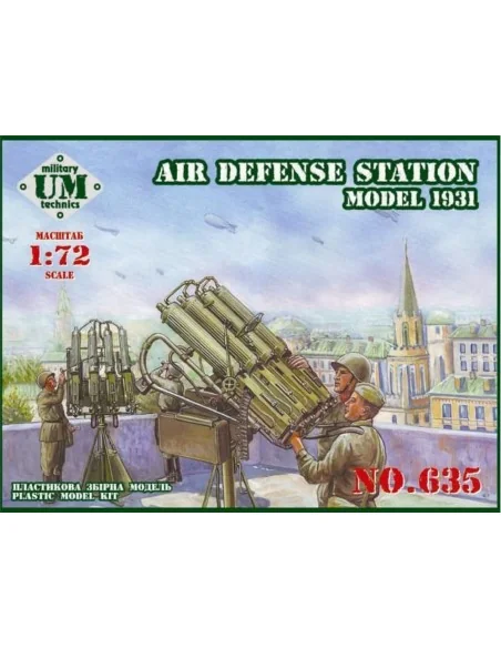 Soviet air defense station, model 1931, 1/72 - Unimodels UMT635