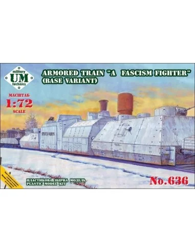Armored train A Fascism Fighter, base v., 1/72 - Unimodels UMT636