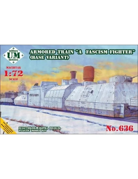 [NO_DESC] Armored train A Fascism Fighter, base v., 1/72 - Unimodel...