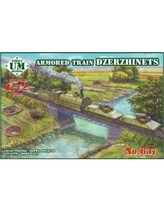 Armored train Dzerzhinets, 1/72 - Unimodels UMT637