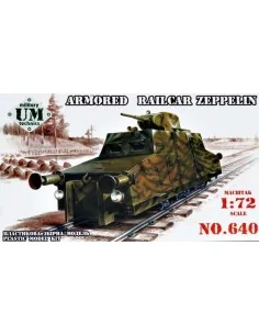 Armored railcar "Zeppelin", 1/72 - Unimodels UMT640