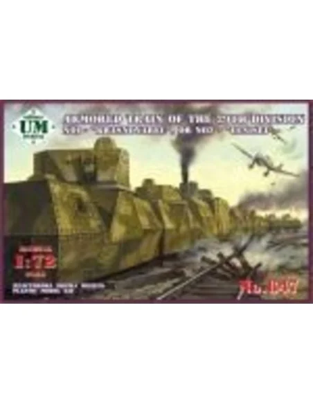 Armored train No1 Krasnoyarec´or No2 Yen, 1/72 - Unimodels UMT647