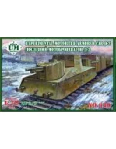 Experimental motorized armored car D-2, 1/72 - Unimodels UMT649