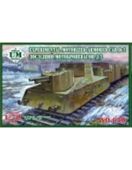 Experimental motorized armored car D-2, 1/72 - Unimodels UMT649