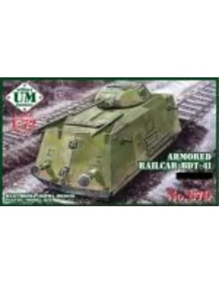 Armored railcar BDT-41, 1/72 - Unimodels UMT670