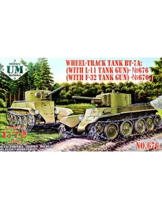 BT-7A Soviet Tank with L-11 gun, 1/72 - Unimodels UMT676