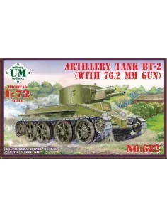 BT-2 Artillery tank with 7.62mm gun, 1/72 - Unimodels UMT682