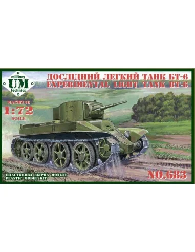 BT-6 Experimental light tank, 1/72 - Unimodels UMT683