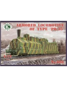 Armored locomotive of type "PR-35, 1/72 - Unimodels UMT688