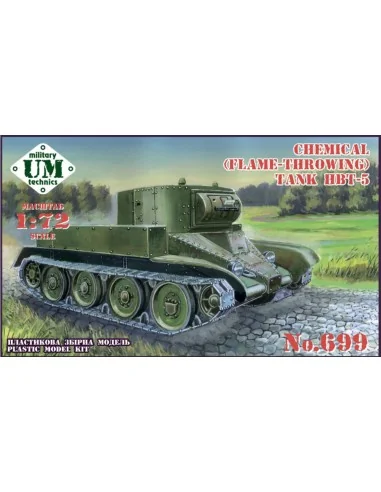 HBT-5 Chemical (Flame-Throwing) tank, 1/72 - Unimodels UMT699