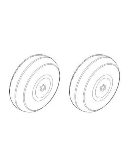 Fiat G.50-II/G.50bis - Wheels, 1/32 - CMK 129-Q32168