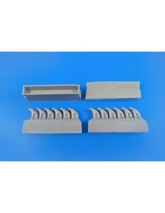 Tempest Mk.V/VI-Exhausts Set for Special Hobby kit, 1/32 - CMK 129-...