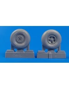 Tempest Mk.V/Typhoon Mk.I-Main wheels, 1/32 - CMK 129-Q32243