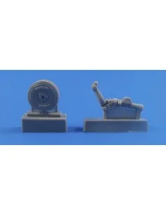 Tempest/Typhoon-Tail wheel w.strengthene, 1/32 - CMK 129-Q32244