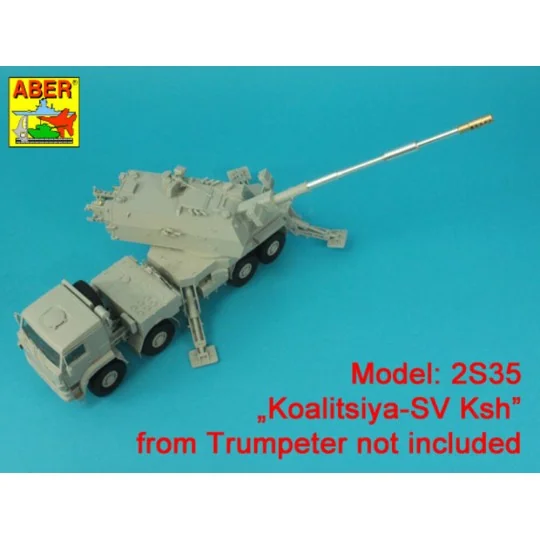 152mm 2A88 barrel to Russian 2S35-1 SPH MSTA-S Koalitsiya-SV, 1/35 ...