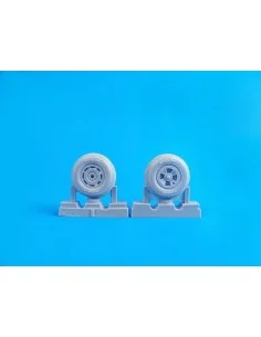 Tempest Mk.II/V/VI-Square Tread Pattern Mainwheels f. Spacial Hobby...
