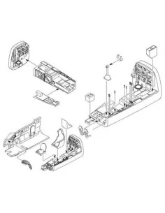 Junkers Ju 88A interior set for Revell, 1/32 - CMK 129-5026