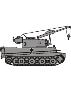 [NO_DESC] Bergetiger Umbauset Turm, 1/72 - CMK 129-2010