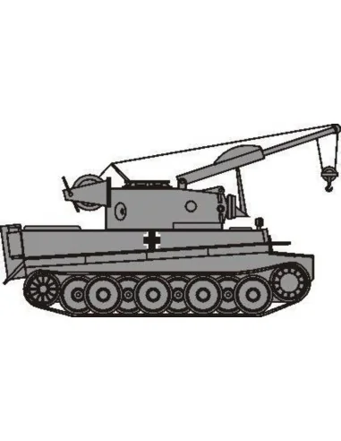 [NO_DESC] Bergetiger Umbauset Turm, 1/72 - CMK 129-2010